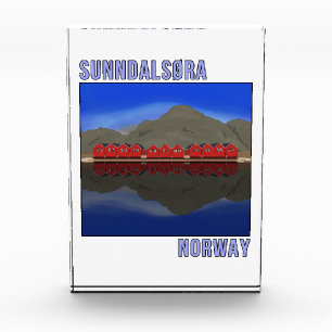 Sunndalsora Norwegen Skandinavien Fotoblock