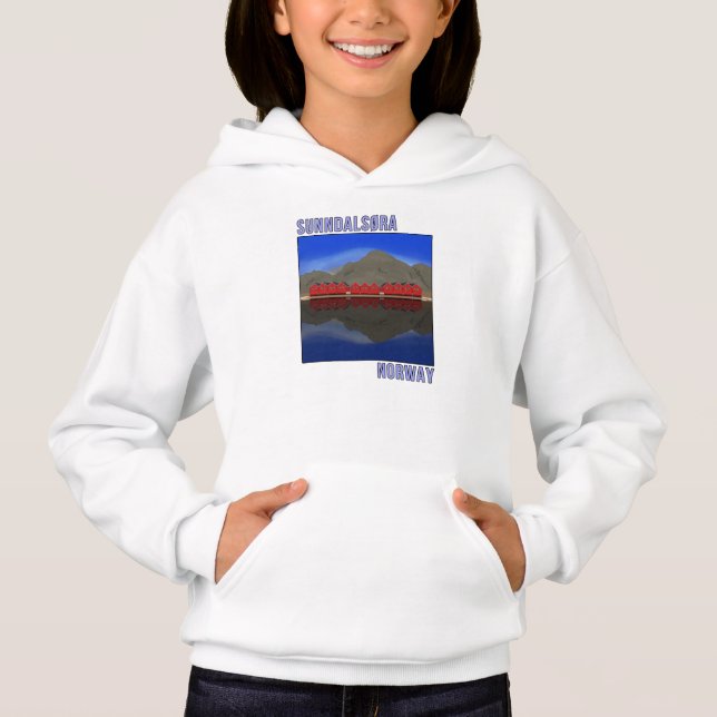 Sunndalsora Norwegen Skandinavien Hoodie (Vorderseite)