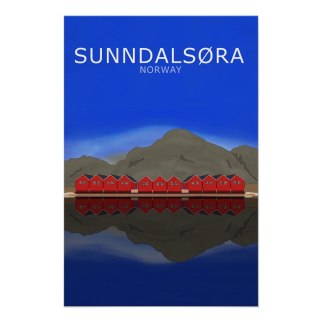 Sunndalsøra Poster (Vorderseite)