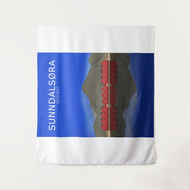 Sunndalsøra Wandteppich (Vorderseite)