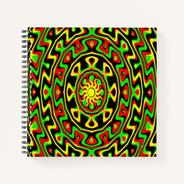 Sunny Aztec Moments... Notizbuch (Vorderseite)