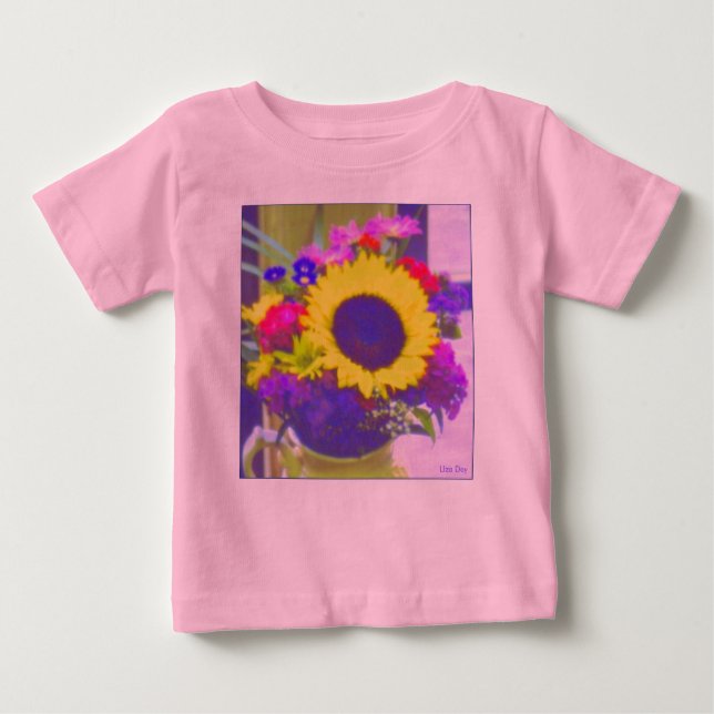 Sunny Bouquet Säuglings T - Shirt (Vorderseite)
