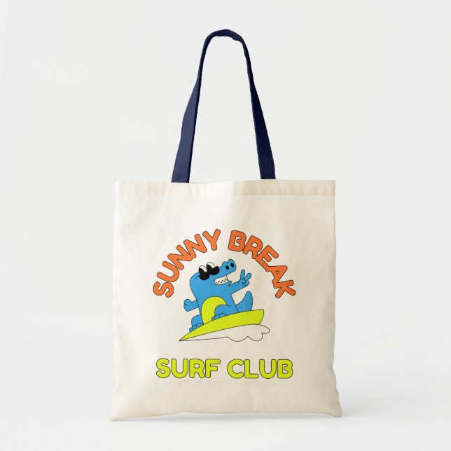 Sunny Break Surf Club T - Shirt - Cooler Cartoon C Tragetasche (Vorne)