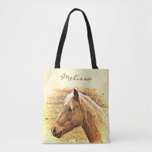 Sunny Brown Gold Horst Tote Tasche