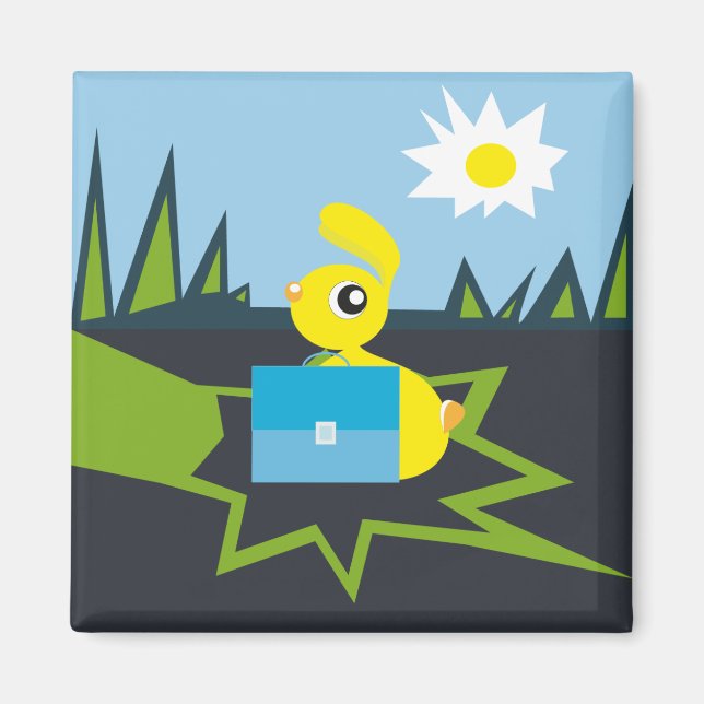 Sunny Bunny Magnet (Vorne)