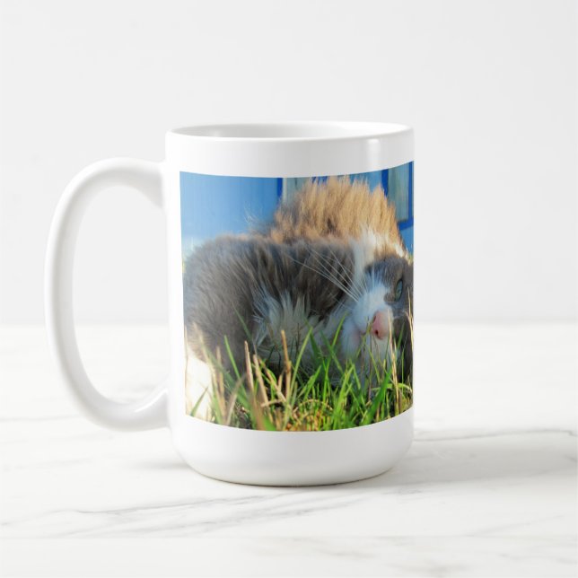 Sunny Cat ist sonnig Tasse (Links)
