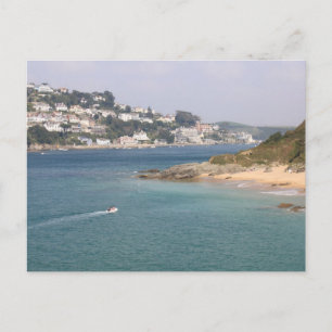 Sunny Cove, Salcombe, Devon Postkarte