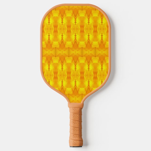 Sunny Daisy Ikat 4 Pickleball Schläger (Vorderseite)