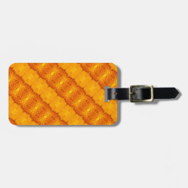 Sunny Daisy Ikat 5 Gepäckanhänger