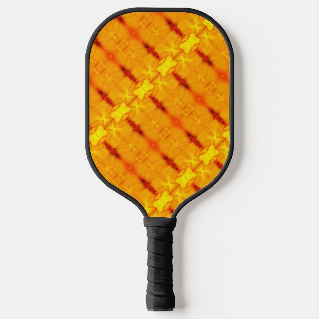 Sunny Daisy Ikat Recoleta Pickleball Schläger (Vorderseite)