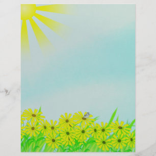 Sunny Day Scrapbook Seiten Stationär