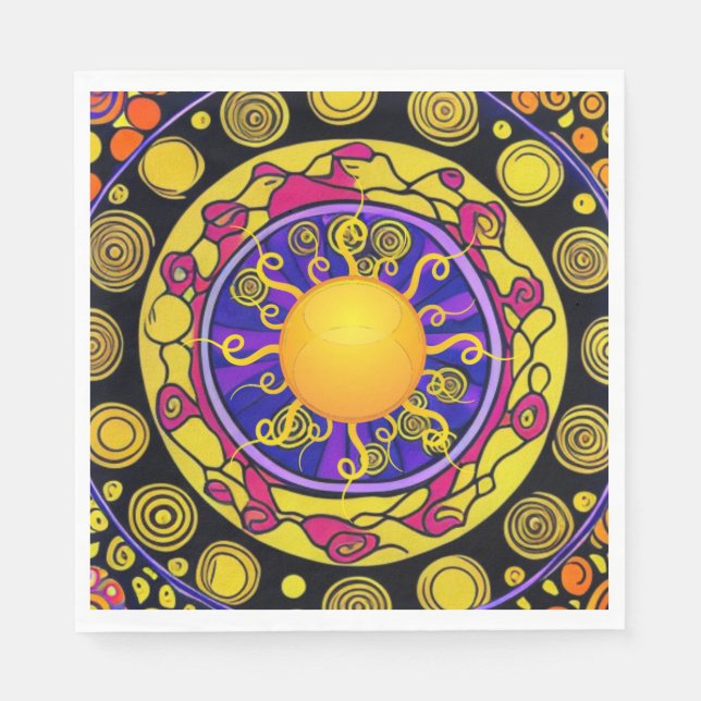 Sunny Daze Serviette (Vorderseite)