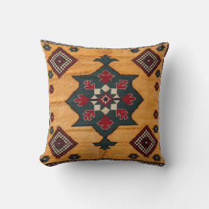 Sunny Delight" Persischer Kilim Cushin: Zeitlos Kissen