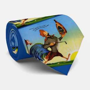 Sunny der Schenley Bourbon-Hahnenprint Krawatte