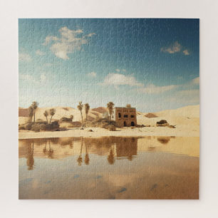Sunny Desert Oasis Puzzle