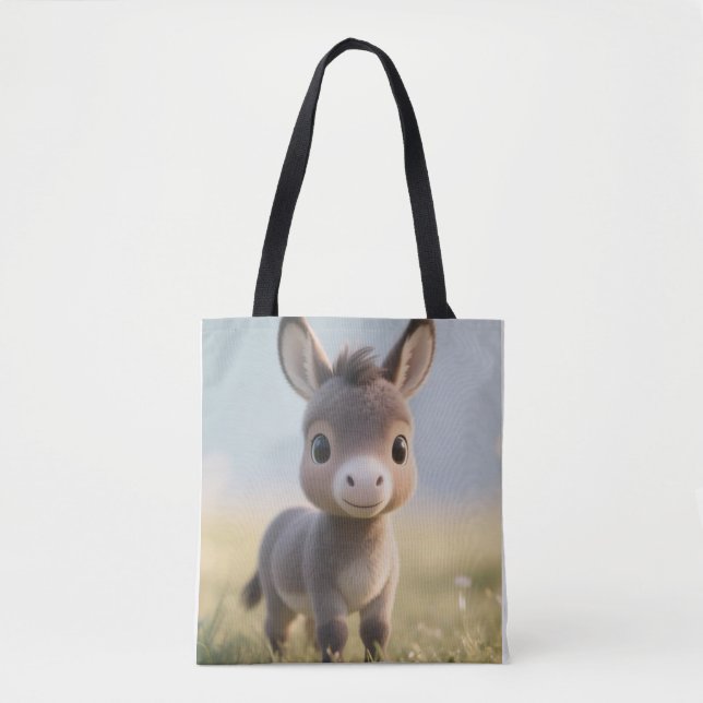 Sunny Donkey Tote Bag (Vorderseite)