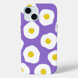 Sunny Egg Lila iPhone 15 Fall Case-Mate iPhone Hülle