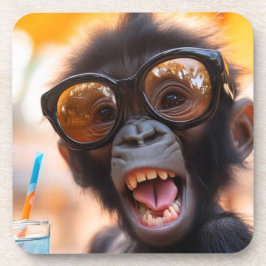 Sunny Gorilla Getränkeuntersetzer