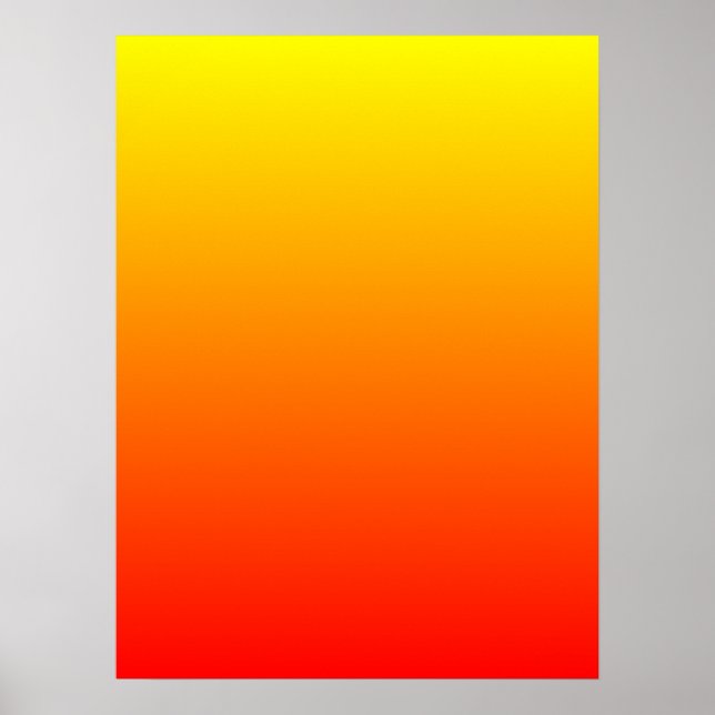 Sunny Gradient Poster (Vorne)