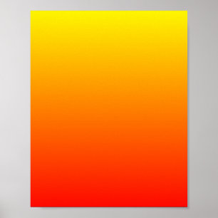 Sunny Gradient Poster