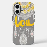 Sunny Gray Lace AI Art