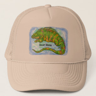 Sunny Iguana Hat Truckerkappe