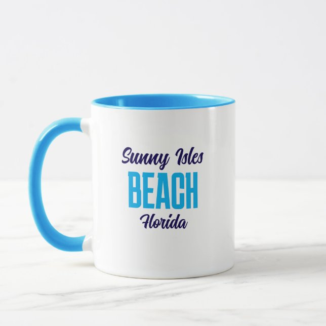 Sunny Isles Beach Florida Coffee Mug Tasse (Links)