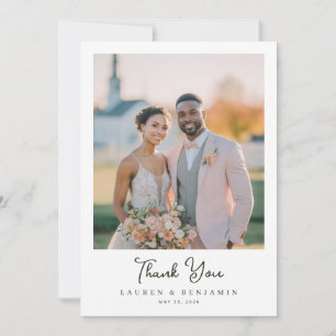 Sunny Lemon Wedding Dankeskarte