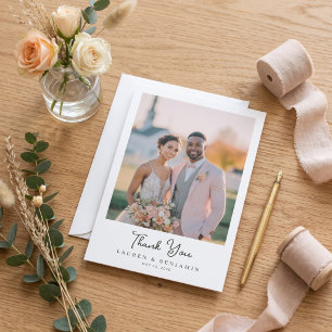 Sunny Lemon Wedding Dankeskarte