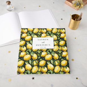 Sunny Lemon Wedding Gästebuch