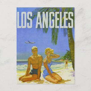 Sunny Los Angeles Greetings Postkarte