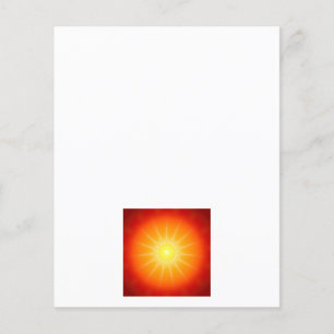 sunny mandala flyer