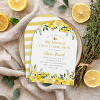 Sunny Meadow Floral First Communion