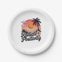 Sunny Positive Szene Pappteller