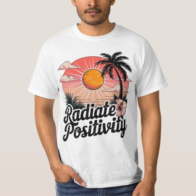 Sunny Positive Szene T-Shirt (Vorderseite)