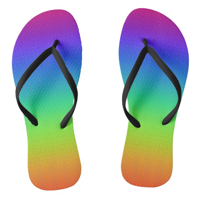 Sunny Rainbow Flip Flops (Fußbett)