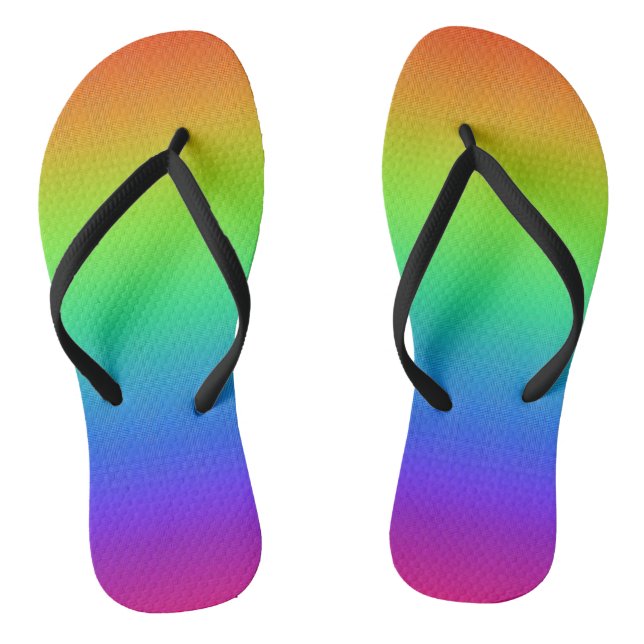 Sunny Rainbow Flip Flops (Fußbett)