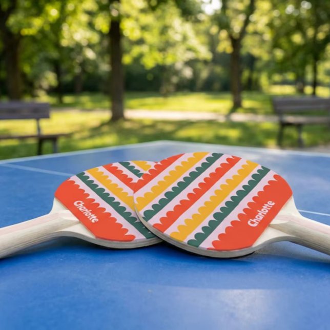 Sunny Scallops Tischtennis Schläger (Von Creator hochgeladen)