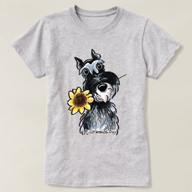Sunny Schnauzer Classic T-Shirt (Design vorne)