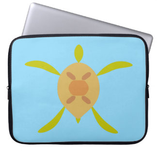 Sunny Sea Turtle Electronics Bag Laptopschutzhülle