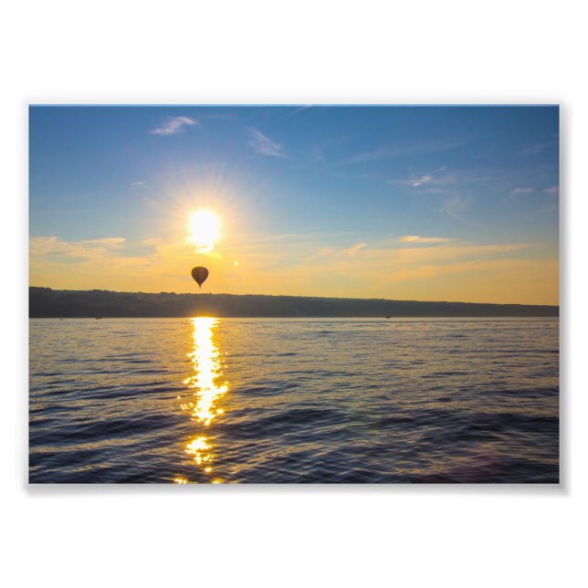 Sunny Seneca Lake, New York Fotodruck (Vorne)