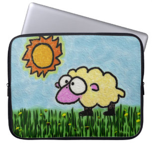 Sunny Sheep Laptopschutzhülle