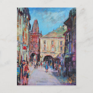 Sunny Side Prag Postkarte