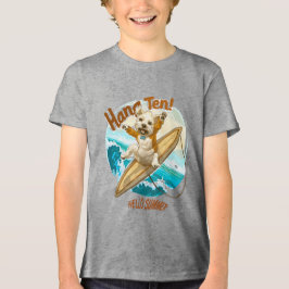 Sunny Skater Pup Tri-Blend Shirt