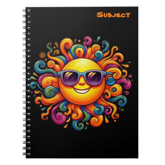 Sunny Smile Notizblock (Vorderseite)