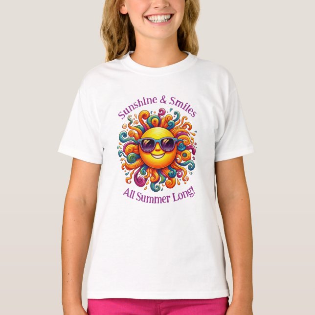 Sunny Smile T-Shirt (Vorderseite)