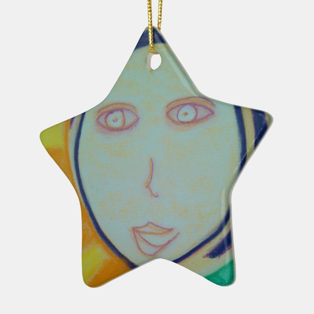 Sunny Spirit Keramik Ornament (Links)