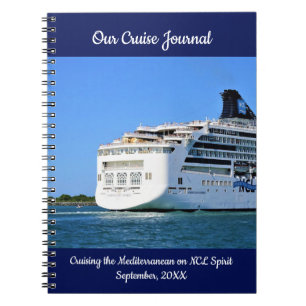 Sunny Spirit Stern Custom Cruise Journal Notizblock