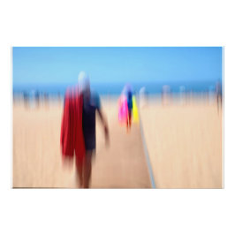 Sunny Summer Beach colourful Ocean Sun Summer Sea  Fotodruck