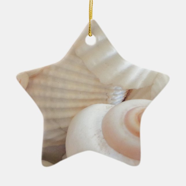 Sunny Summer Seashells Collection Keramikornament (Vorne)